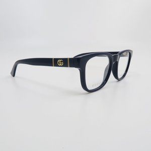 Gucci GG0764O 003 51mm Blue Acetate-Gold Logo